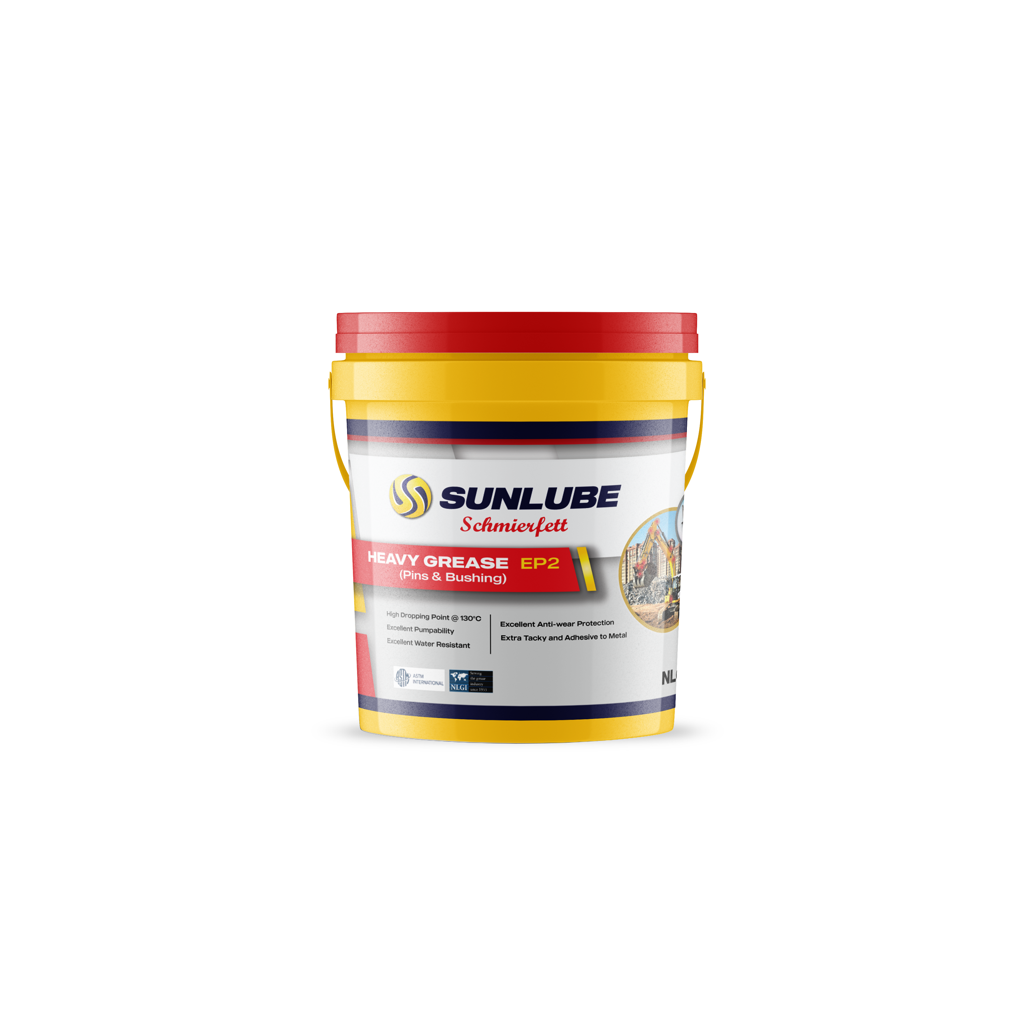 SUNLUBE SCHMIERFETT HEAVY GREASE EP 2